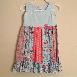 Iris & Ivy Sleeveless Cotton Dress sz 3T